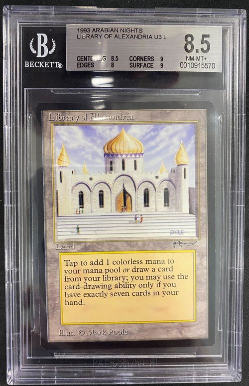 Magic MTG - Library of Alexandria - Arabian Nights - BGS 8.5 - EN